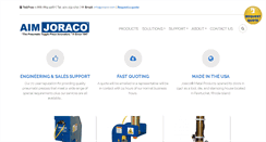 Desktop Screenshot of joraco.com
